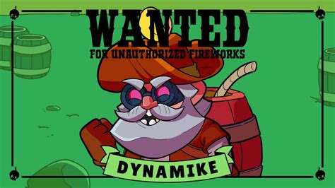 Follow supercell's terms of service. Brawl Stars Character Intro: WANTED - DYNAMIKE - YouTube