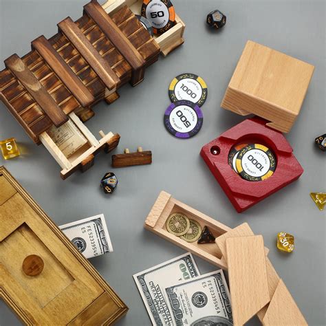 Buy 4 Pieces Puzzle Box Wooden Secret Puzzle Box With Hidden