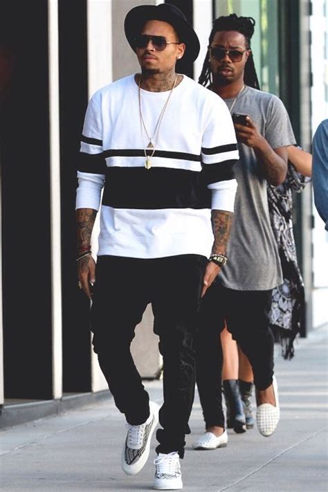 Luxury Urban Chris Brown Outfits Chris Brown Style Streetwear Men