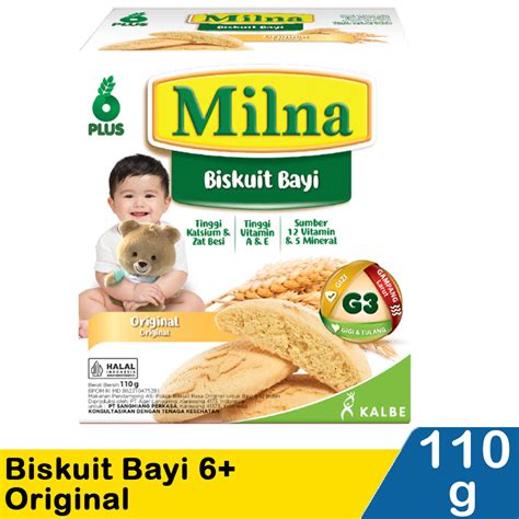 Milna Biskuit Bayi Original 130g Klik Indomaret