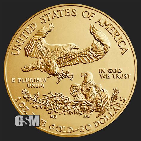 2021 1 Oz American Gold Eagle Coin Bu