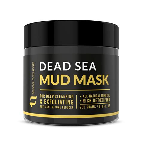 Dead Sea Mud Mask Enhanced With Collagen Reduces Blackheads Pores
