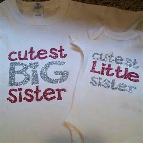 Big sister Little sister set | Big sister little sister, Little sisters, Big sister shirt