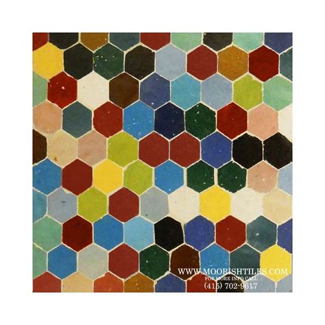 Hex Ceramic Tiles Moroccan Ceramic Tile Mosaic Hexagon Tile