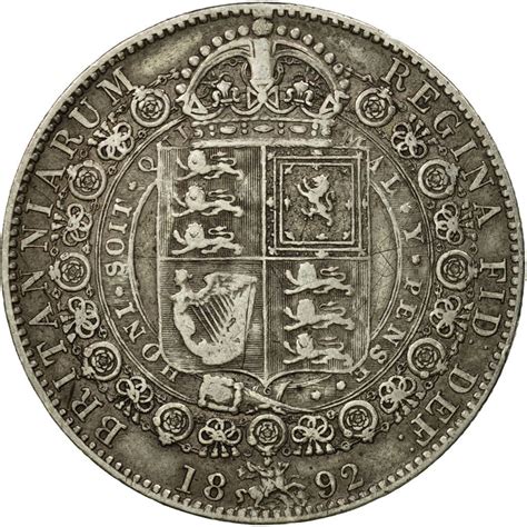 Halfcrown 1892 Coin From United Kingdom Online Coin Club