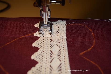 vintage lace diy ornament sewing tutorial