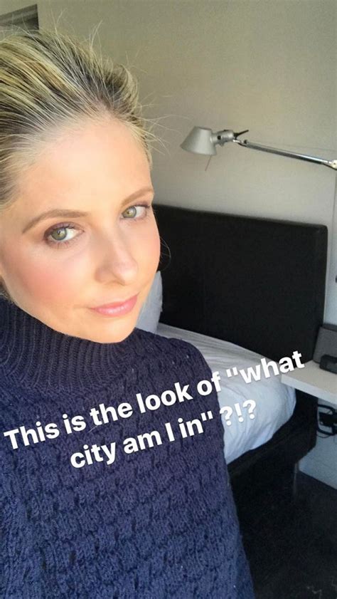 Sarah Michelle Gellar Celebrity Social Media Pics March 2017