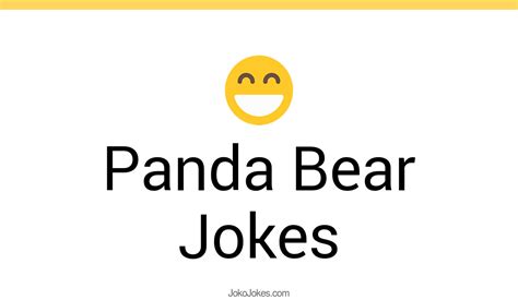 65 Panda Bear Jokes And Funny Puns Jokojokes