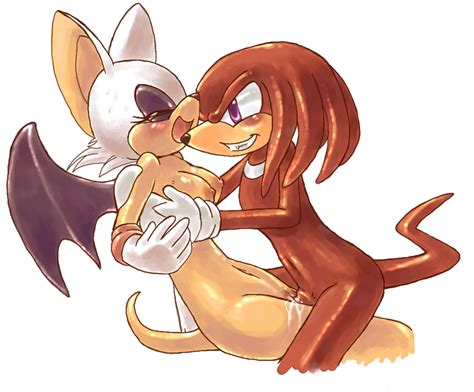 Rule 34 Anthro Bat Breasts Echidna Female Fur Interspecies Knuckles