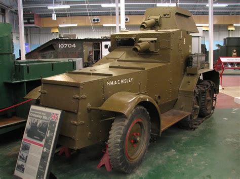 Crossley Armoured Car Gear 4 Four Wheel Drive British Army Mk1