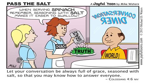Pass The Salt Christian Toons Funny And Inspirational Cartoons
