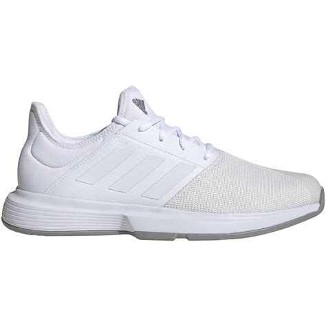 Adidas Mens Gamecourt Tennis Shoes Whitewhite