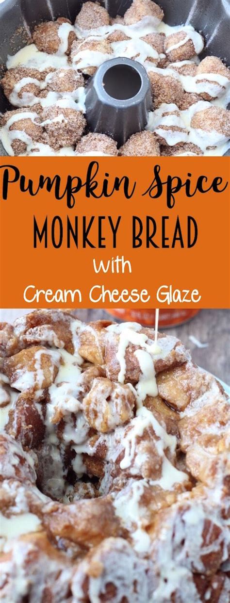 We have many different versions on our blog but i have to say, this is probably one of our favorites. Pumpkin Spice Monkey Bread with Cream Cheese Glaze ...