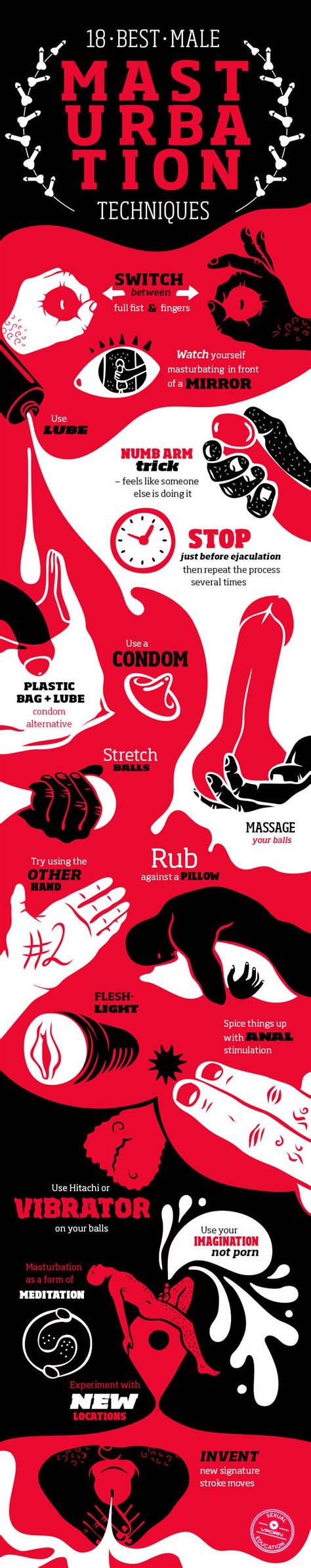 18 best male masturbation techniques [infographic] vporn blog