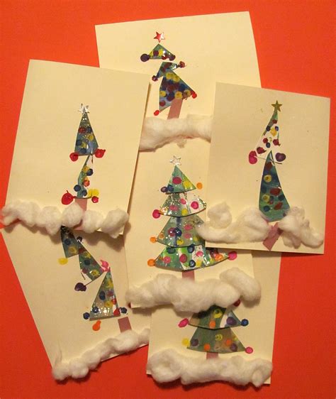 Merry rudolph card from crafts unleashed. The Chocolate Muffin Tree: Spin Art Christmas Tree Cards