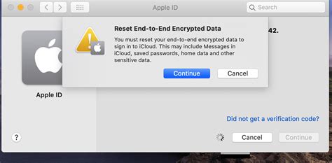 You Must Reset Your End To End Encrypted Apple Community