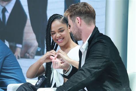 Chris hemsworth is in a lot of reboots between this, vacation, ghostbusters, star trek (will have a prominent role in the new film), and red dawn. Tessa Thompson and Chris Hemsworth Clicks at Men in Black ...
