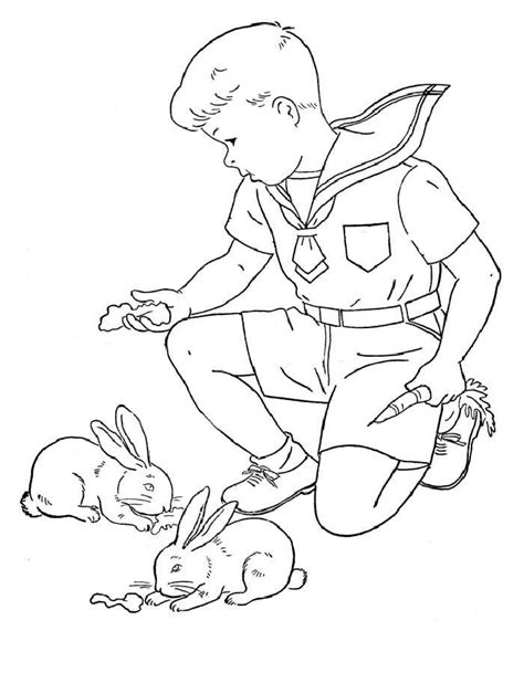 boy coloring pages    print