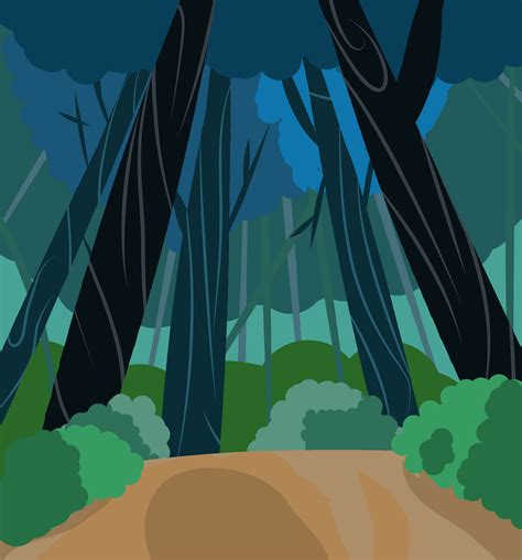 Cartoon Forest Background 2 By Macho King On Newgrounds