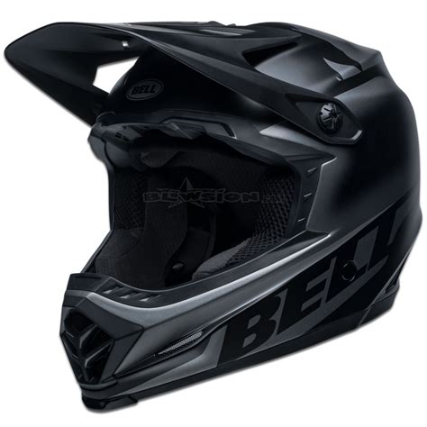 Helmet shown with optional tinted shield. Blowsion. Bell Full-9 Fusion Helmet - Matte Black