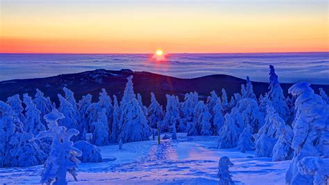 Brocken Winter Bing Wallpaper Download