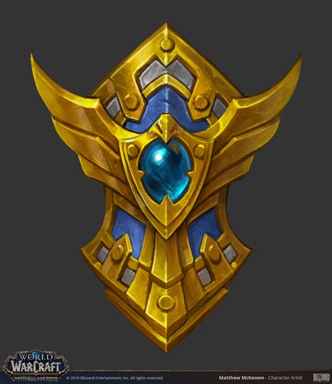 Matthew McKeown - World of Warcraft - Battle For Azeroth Weapon Concepts