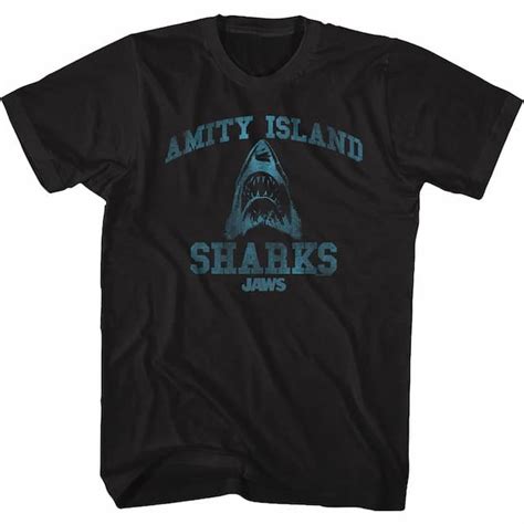 Amity Island Sharks Jaws T Shirt The Shirt List