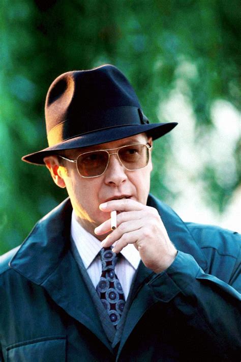 James Spader As Raymond Reddington Sexy Smoking The Blacklist Quotes