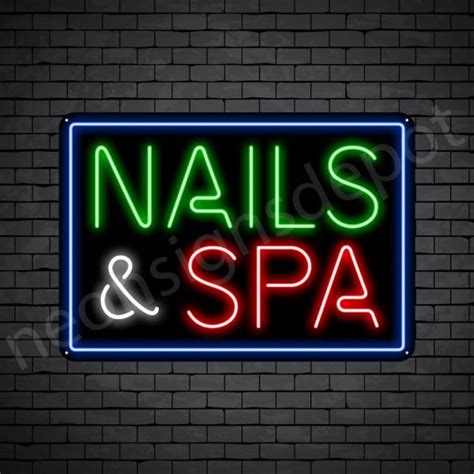 Spa Massage Neon Sign Neon Signs Depot