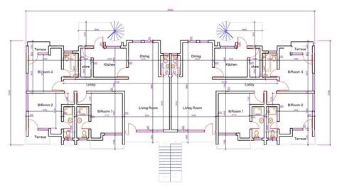 Bedroom Flat Floor Plan In Nigeria Floorplans Click