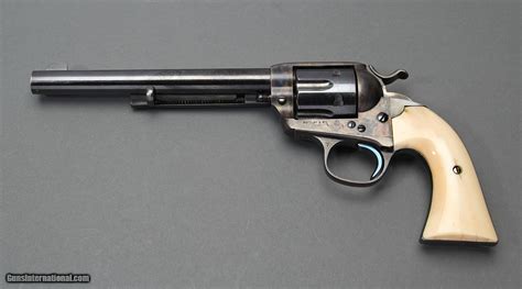 Colt Bisley Revolver 45 Lc With Factory Letter