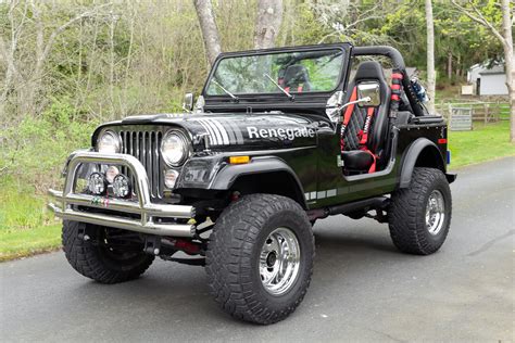 Sold Modified 1981 Jeep Cj7 Renegade With A 360 V8