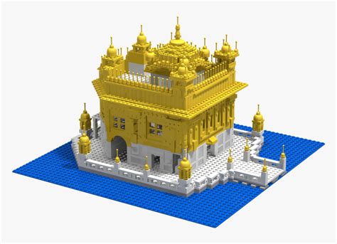 Golden Temple Lego Hd Png Download Kindpng
