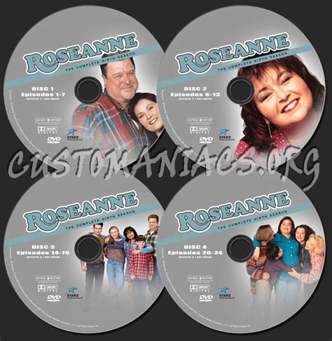 Roseanne Season 9 Dvd Label Dvd Covers And Labels By Customaniacs Id