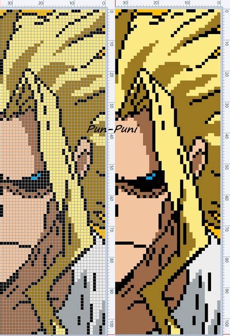 17 My Hero Academia Pixel Art Ideas In 2021 Pixel Art Anime Pixel
