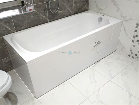 Should you need a little help to get down into the bath at a later date, a bath lift can. IMPRESSION - Full Length Walk In Bathtub with Custom Door ...