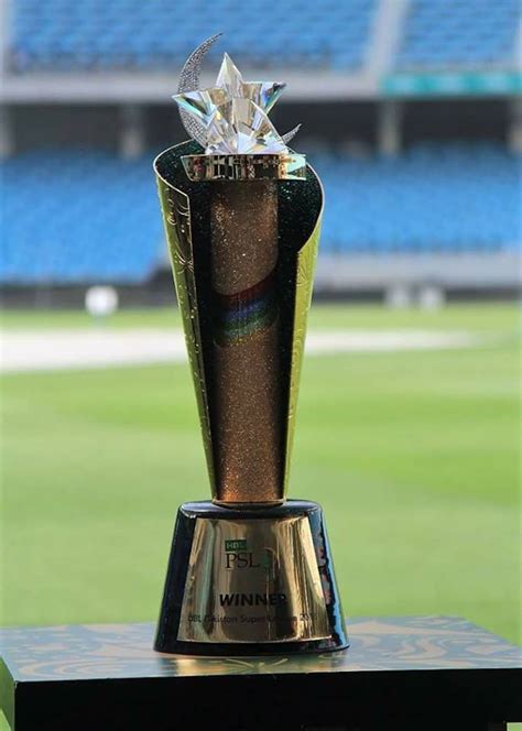 Psl 3 Trophy For The Winner Cricket Images And Photos
