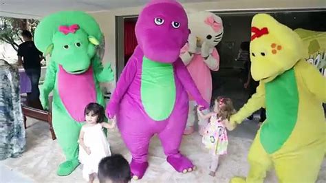 Baby Hawa 2nd Happy Birthday Barney And Friends Theme Video Dailymotion