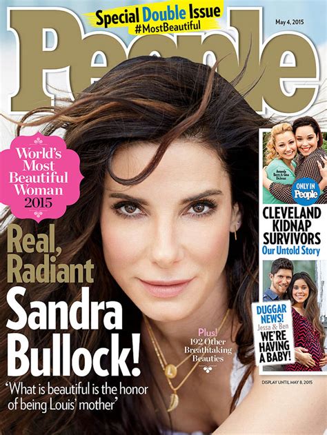 sandra bullock is named people magazine s most beautiful woman in the world 2015 lainey gossip