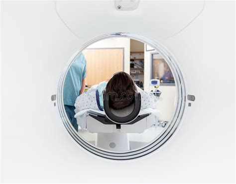 Patient Undergoing Ct Scan Test Stock Photo Image Of Ctscan Health