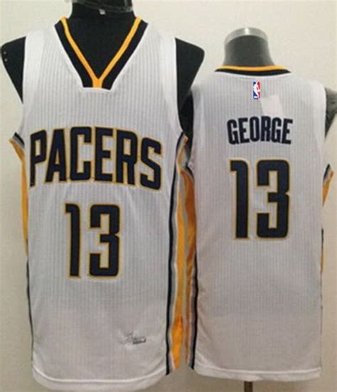 Paul george jersey gallery ». Indiana Pacers #24 Paul George Revolution 30 Swingman White Jersey (With images) | Nba jersey ...