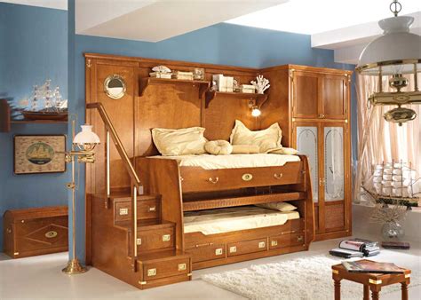 Toddler bedroom furniture sets for boys. Luxury Bunk Beds for Kids with Sea Themed Ideas - Interior ...