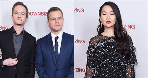 Matt Damon Neil Patrick Harris Hong Chau Team Up For Downsizing Screening Hong Chau