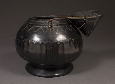 An ellipse and hyperbola have two. Conical-shaped Container, Sumba - San Francisco Tribal