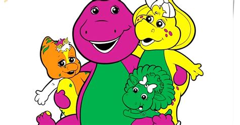 Coloring Book Barney Coloring Pages Coloring Page Printable