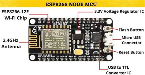 Esp8266 Node Mcu Board Specifications And Pins Descriptions Frequently