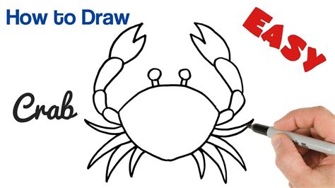 How To Draw A Crab Easy At How To Draw