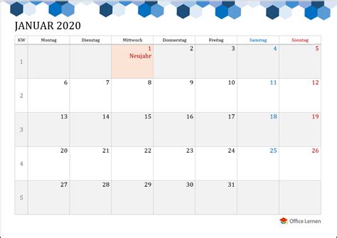 Kalender 2020 Word Zum Bearbeiten