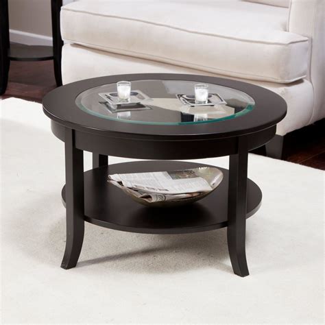 Circle Coffee Table Significant Element Of The Recreation Area