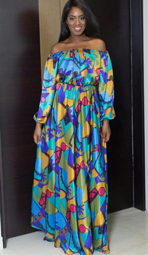 Robe longue en wax, robe pagne, africaine, dashiki, maxi imprimée, ankara, colorée, d'été. Pin by Merry Loum on Soft like SILK | African maxi dresses ...